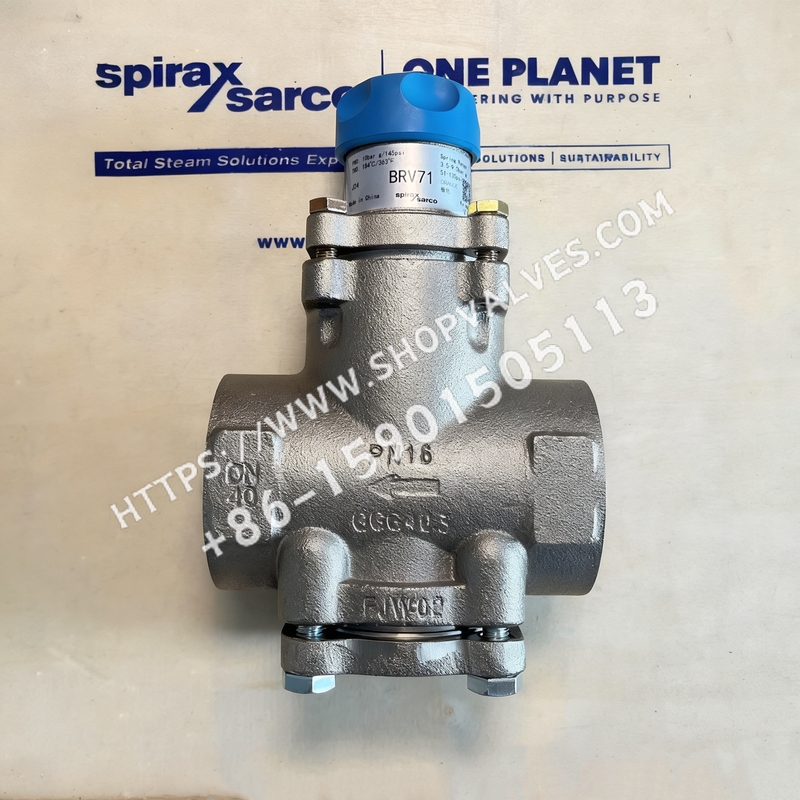 Spirax Sarco Pressure Reducing Valve BRV71 Ductile Iron Direct Acting Pressure Reducing Valve