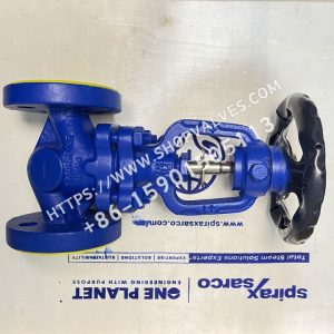 IMG_6643 斯派莎克 Spirax Sarco BSA2T DN15 PN16 波纹管密封截止阀 正面