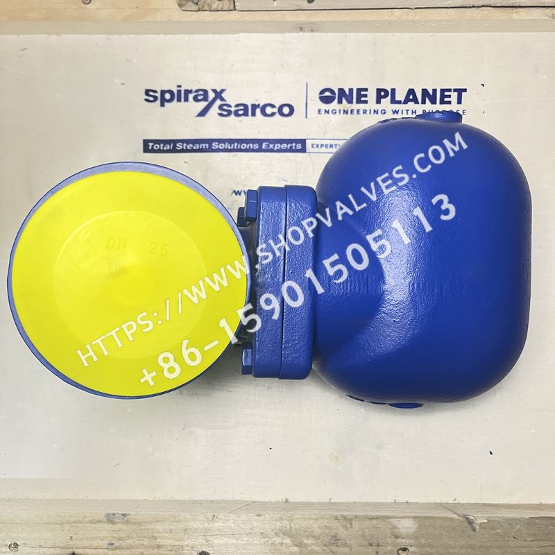 斯派莎克 Spirax Sarco DN50 FT43-4.5 铸铁材质浮球式蒸汽疏水阀 侧面