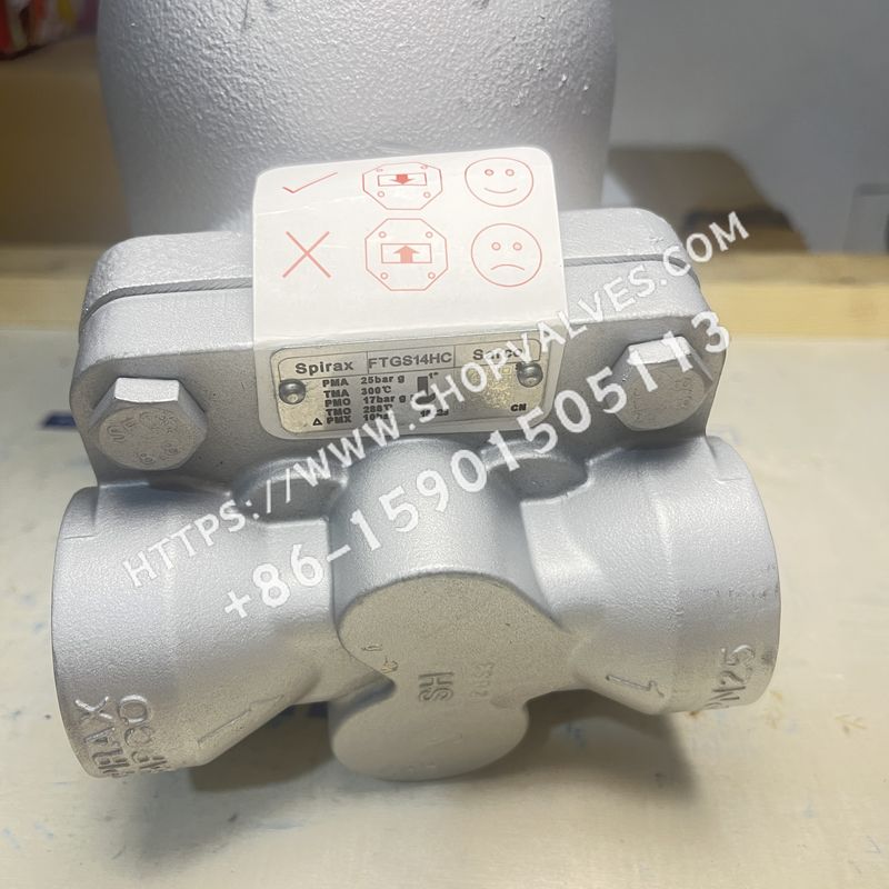 斯派莎克 Spirax Sarco FTGS14HC-10 浮球疏水阀 1寸螺纹 铭牌