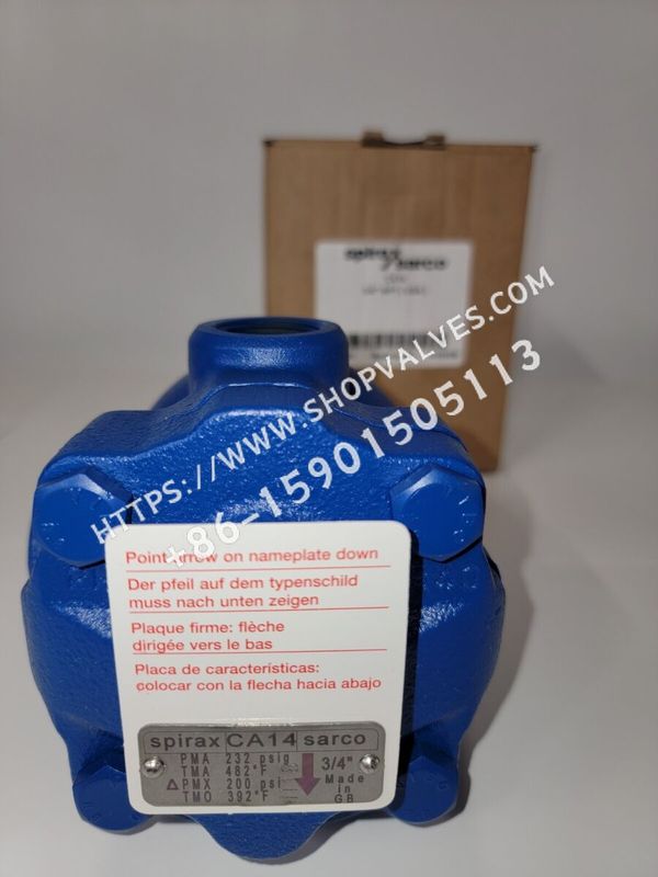 斯派莎克 Spirax Sarco 1/2" CA14 BSP 球墨铸铁 空气疏水阀