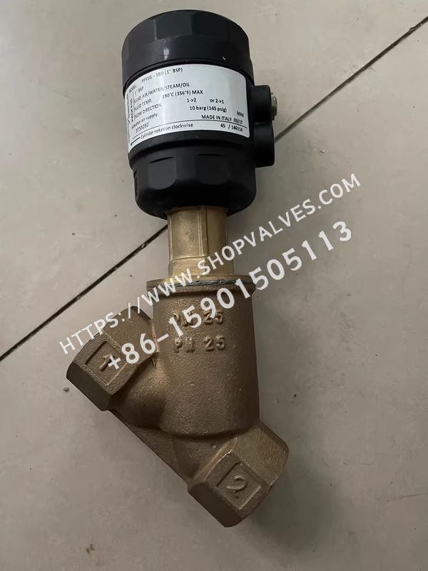 斯派莎克 Spirax Sarco 1" PF51G-2BD BSP 青铜气动活塞开关角阀
