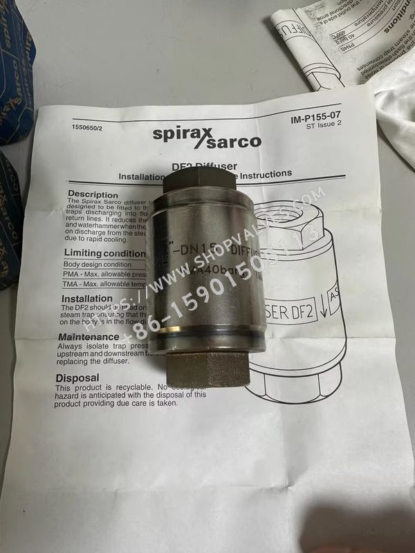 Spirax Sarco DF2 Diffuser