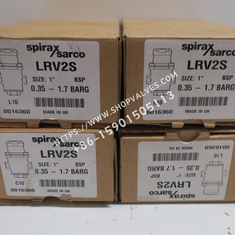 Spirax Sarco Spirax Sarco 1" LRV2S BSP Gunmetal Pressure Reducing Valve Packaging
