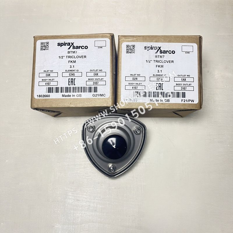 斯派莎克 Spirax Sarco BTM7 1" TRI-CLAMP不锈钢洁净型卫生级热静力蒸汽疏水阀 底部