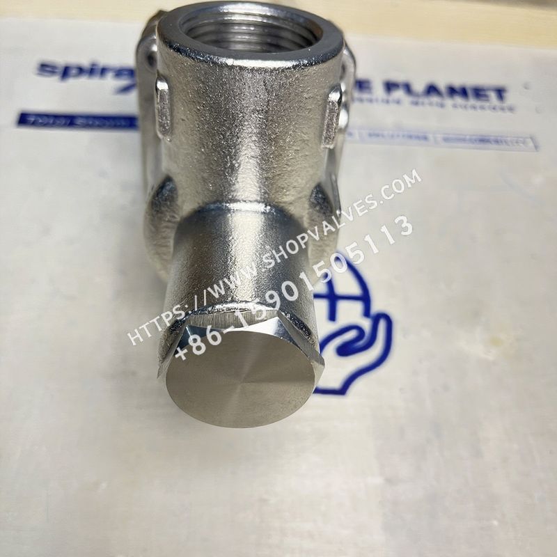 斯派莎克 Spirax Sarco SRV2S DN25 螺纹 灰色 不锈钢减压阀 - 底部