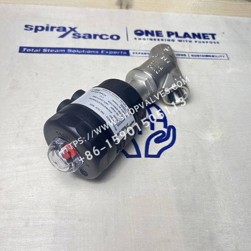 斯派莎克 Spirax Sarco 3/4" PF61G-1NC BSP 不锈钢 气动活塞开关角阀