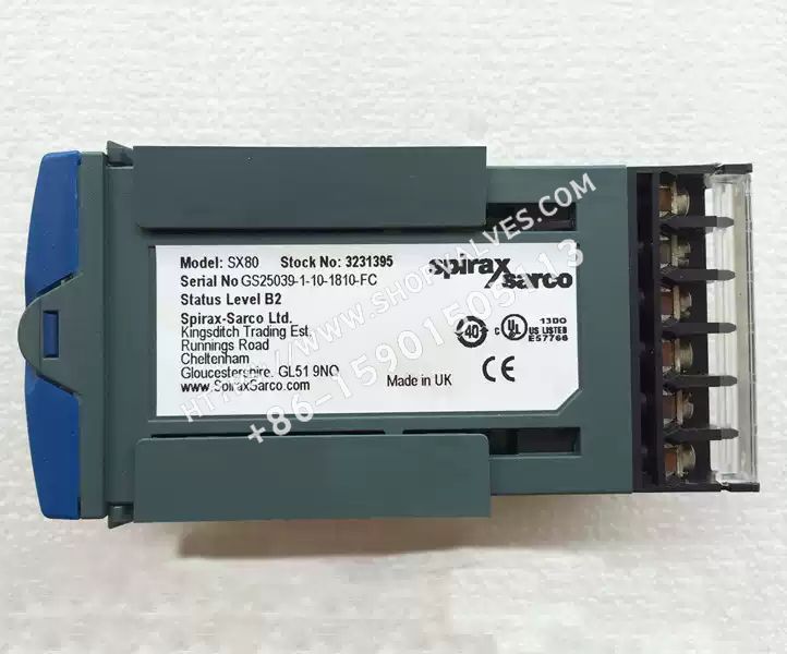 Controlador de procesos Spirax Sarco SX80 Top