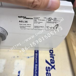 5 斯派莎克 AEL3E 电动执行器 铭牌